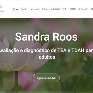 Imagem do site da psicóloga Sandra Roos